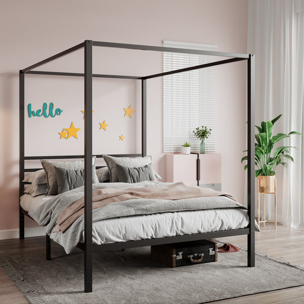 canopy queen bedroom sets