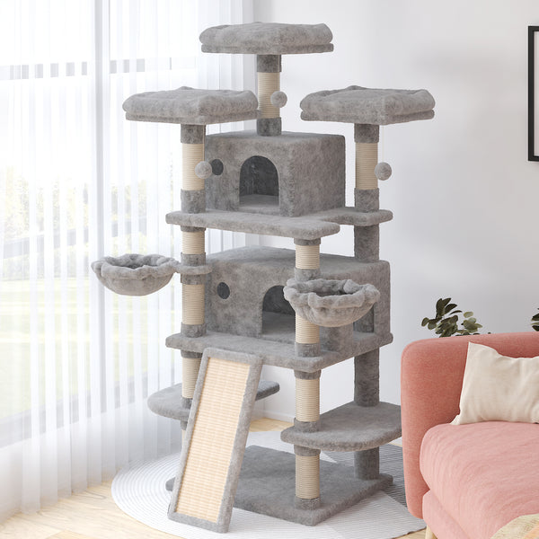 modern cat tower